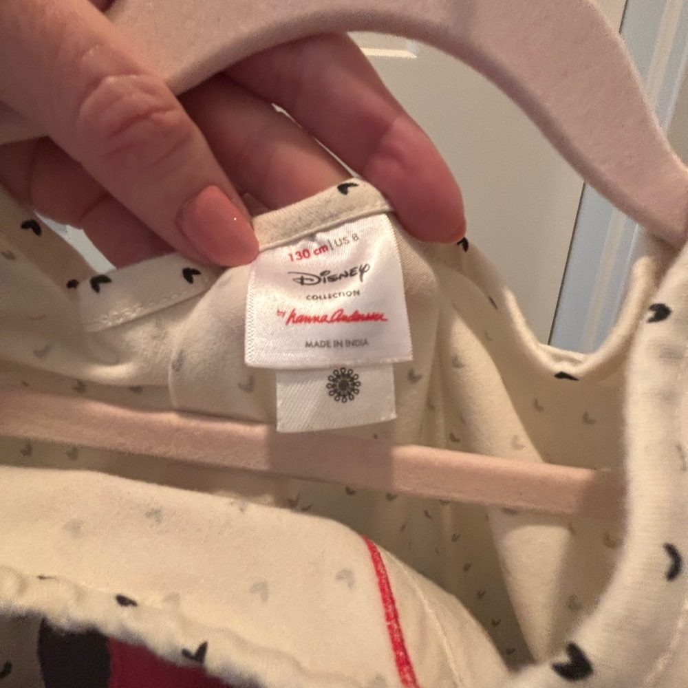 Disney Cream and Black Heart Pattern Dress - Picture 5 of 5
